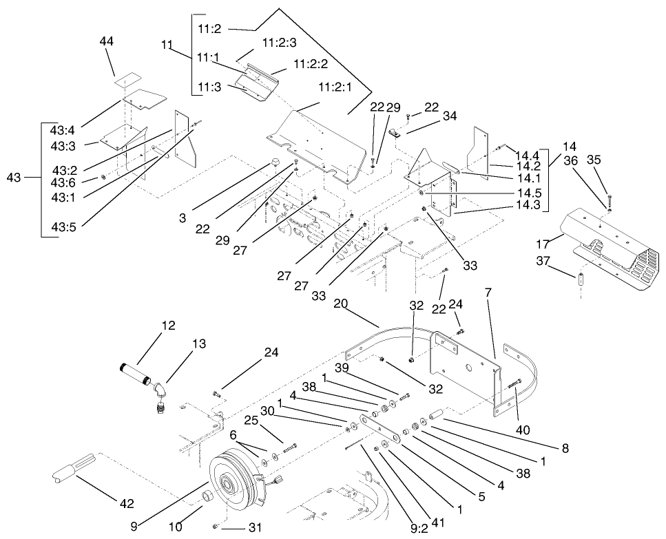 Shield and Clutch Assembly