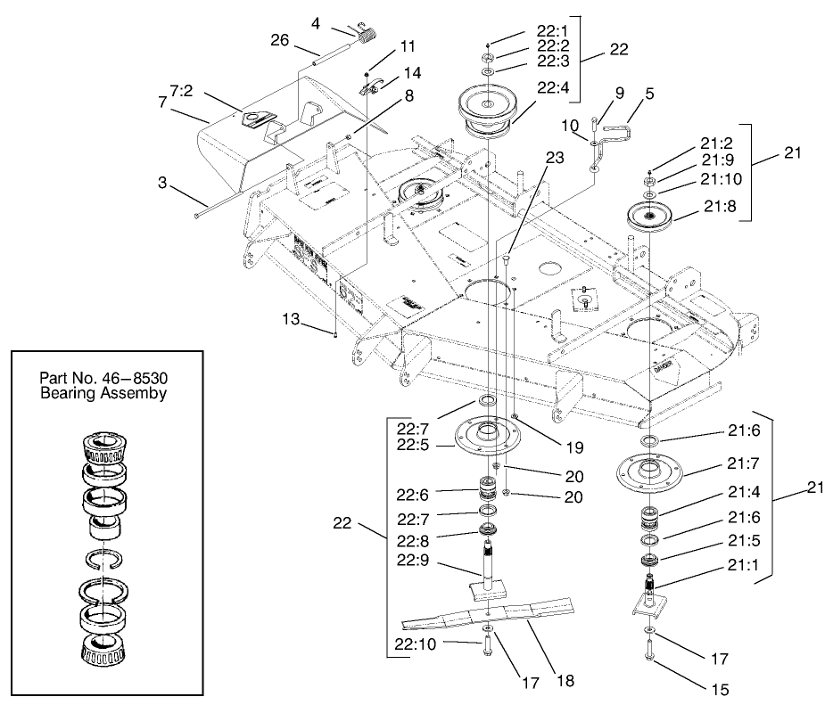 Spindle and Pulley Assembly