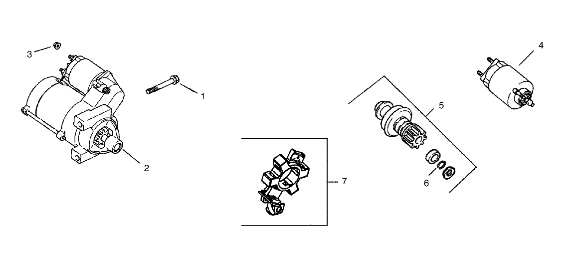 Starting System Assembly - Group 7 Kohler CH23S-76550