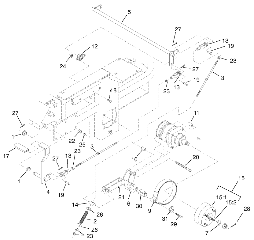 Brake and Wheel Hub Assembly