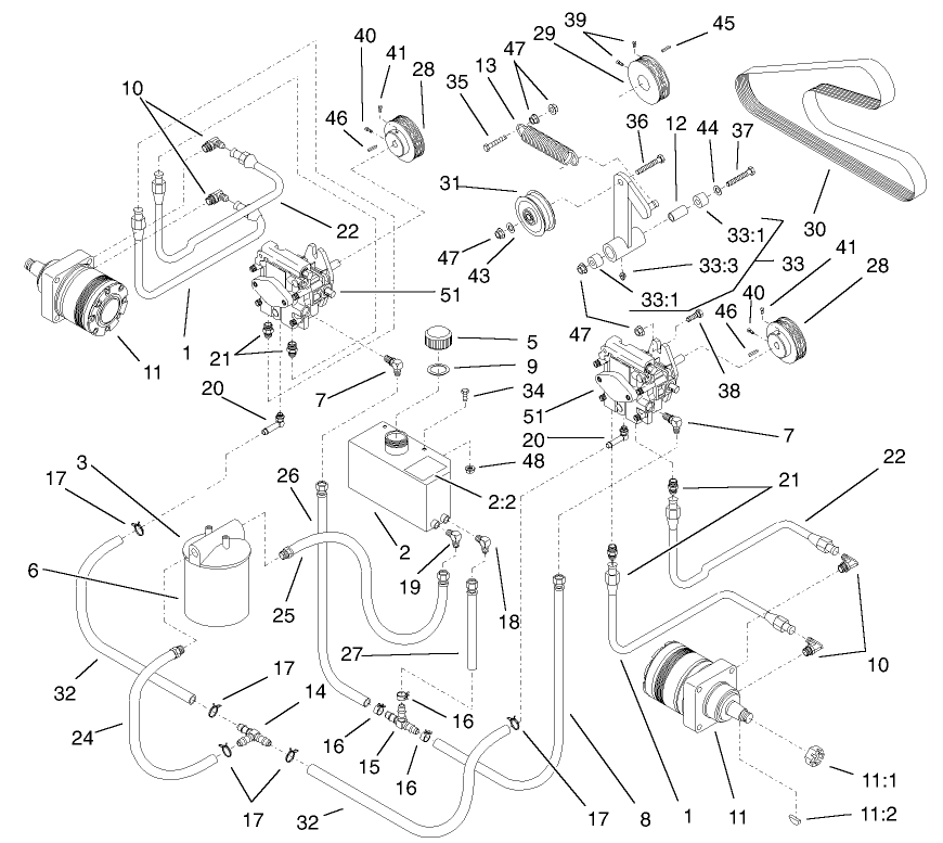 Hydraulic System Assembly
