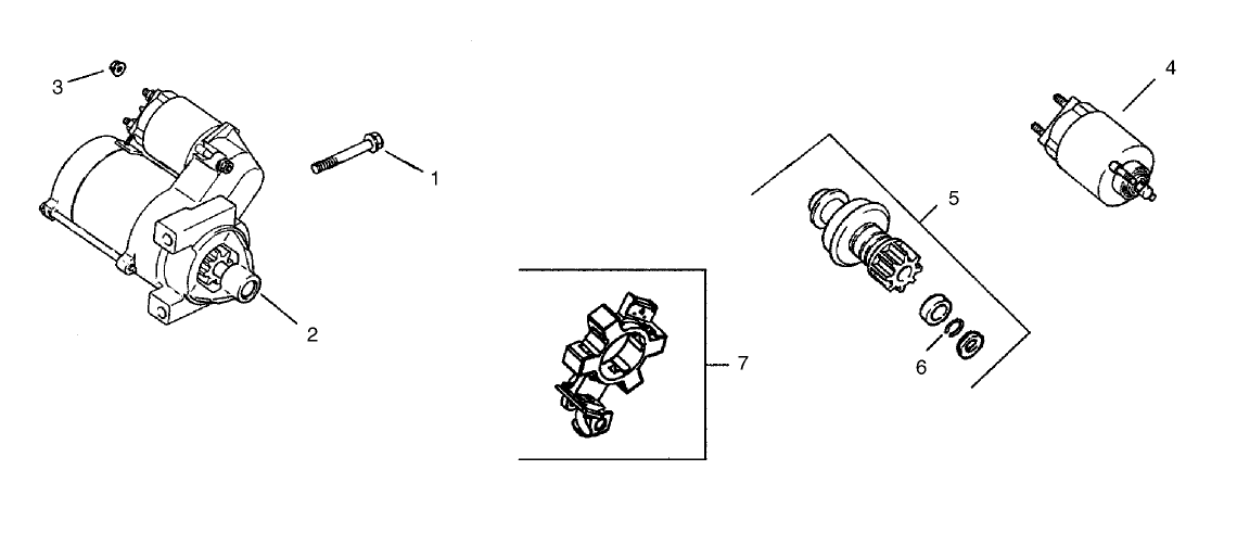 Starting System Assembly - Group 7 Kohler CH25S-68695