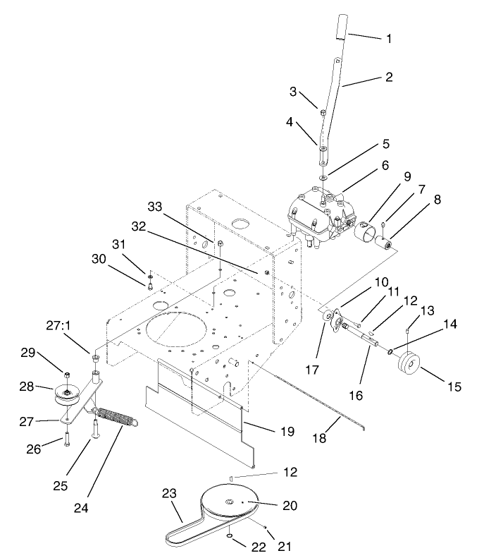 Transmission and Drive System Assembly
