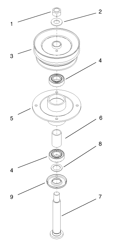 Spindle Housing Assembly No. 104-6314