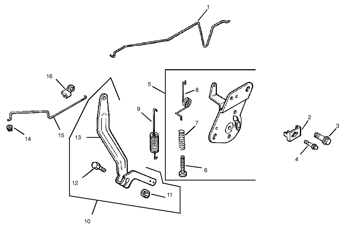 Engine Controls Assembly Kohler Model CV15T-41604