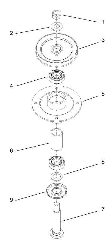 Spindle Housing Assembly No. 104-6316