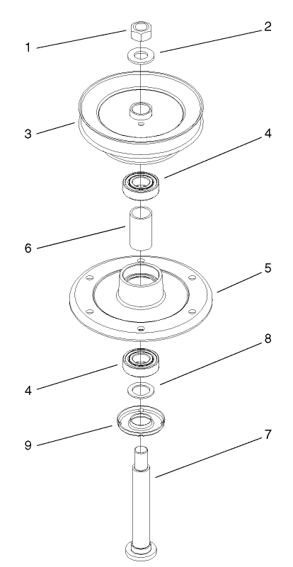 Spindle Housing Assembly No. 104-6315