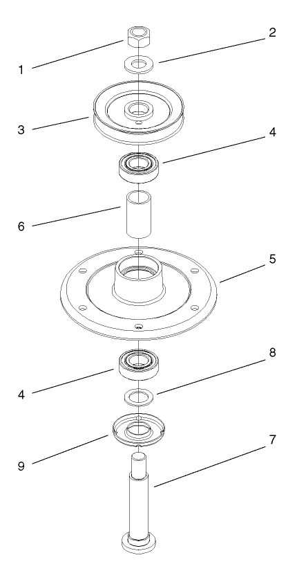 Spindle Housing Assembly No. 104-6317