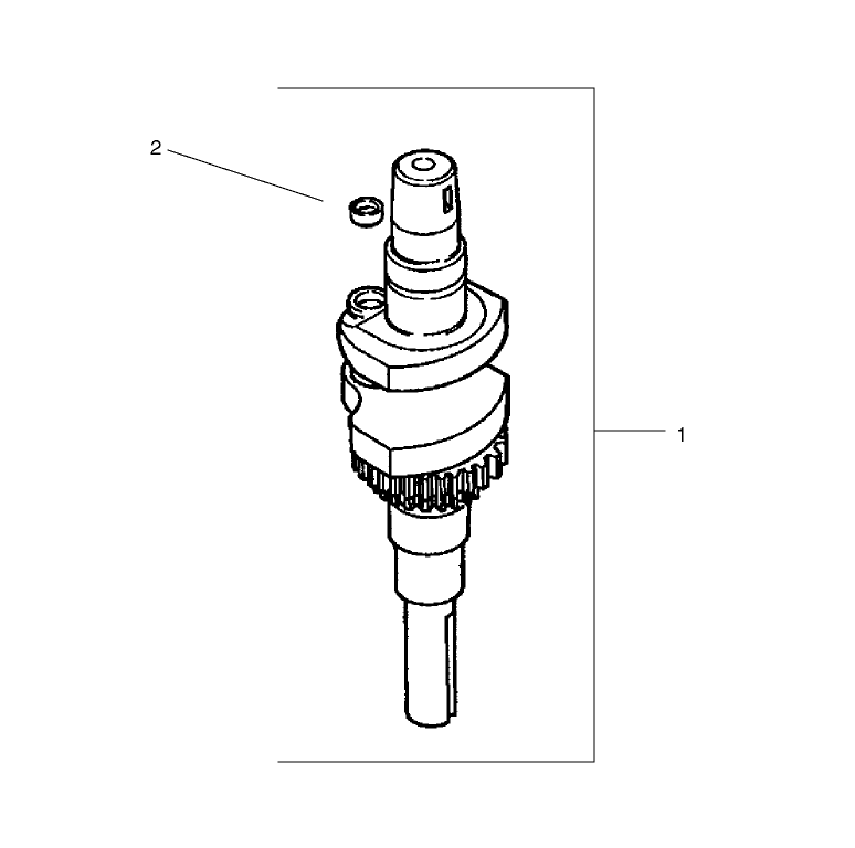 Crankshaft Assembly Kohler CV 490-27503