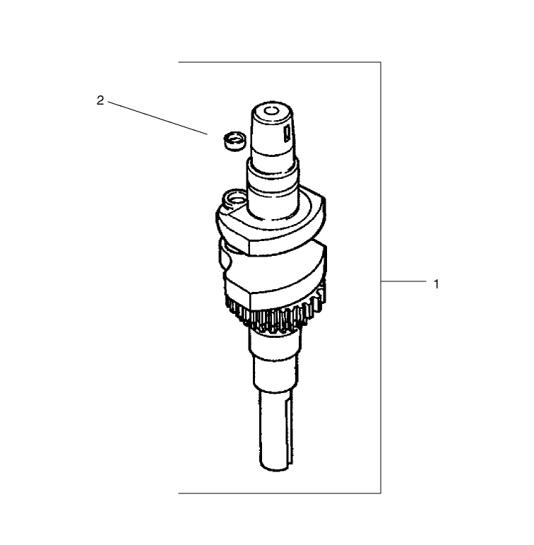 Crankshaft Assembly Kohler CV 490-27503