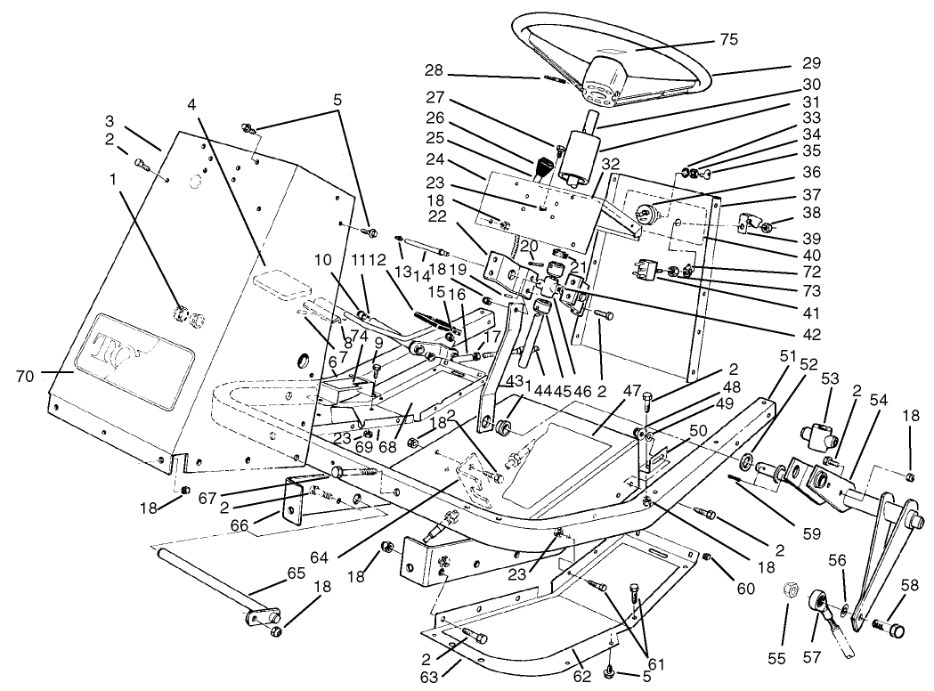 Frame and Steering Assembly