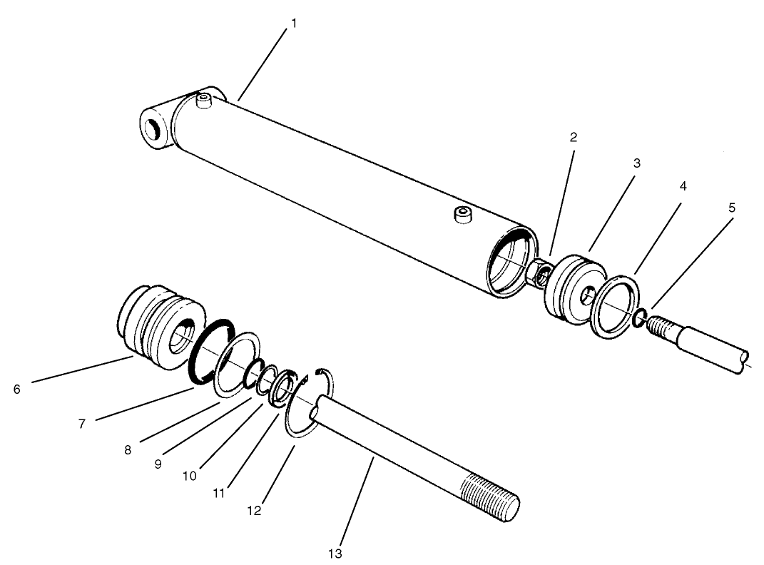 Hydraulic Lift Cylinder No. 54-0150
