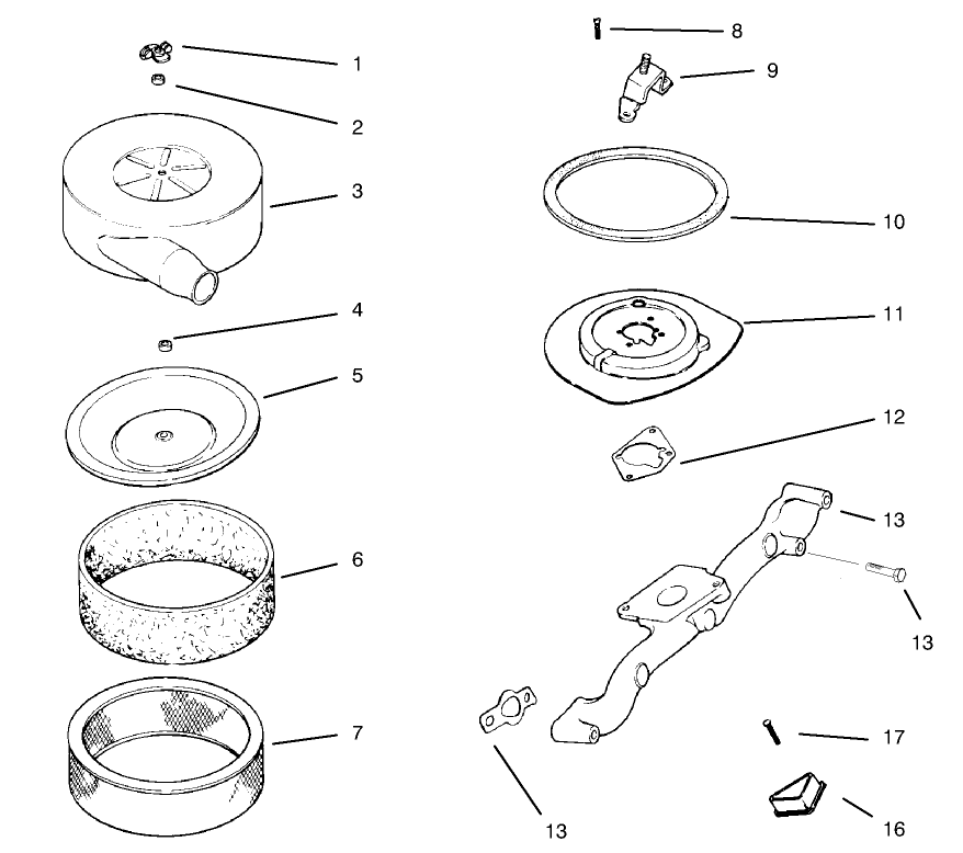 Air Intake/Filtration (CH20QS PS64556 Kohler)