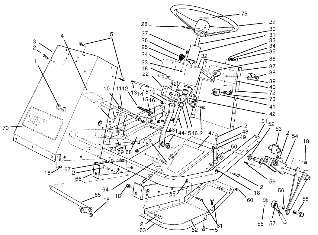 Frame and Steering Assembly