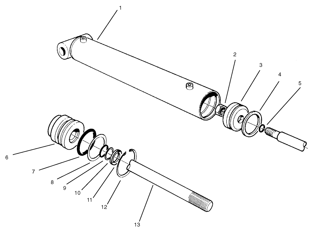 Hydraulic Lift Cylinder Assembly 54-0150