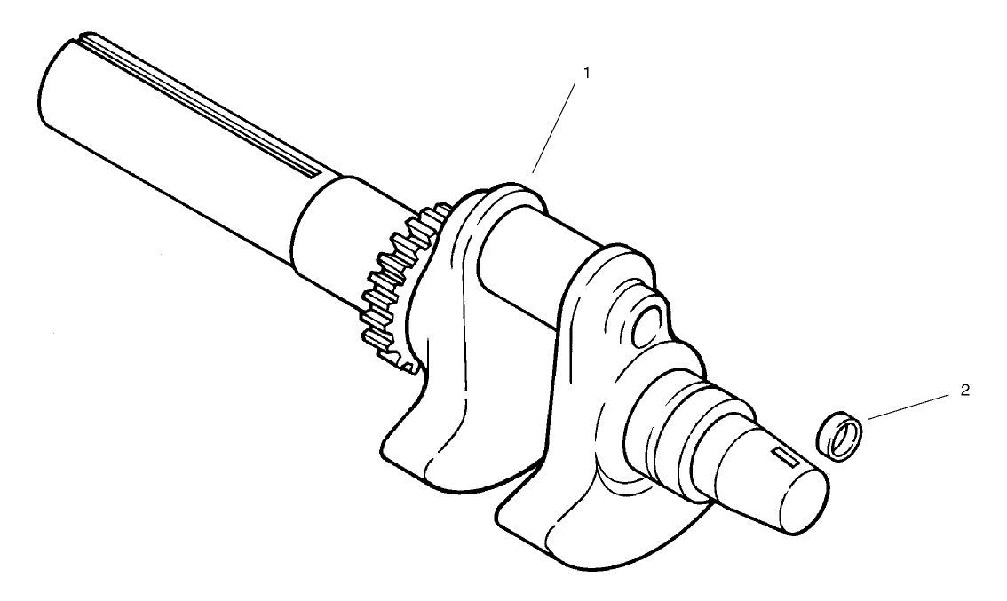 Crankshaft Assembly Kohler Engine CH20QS-64678