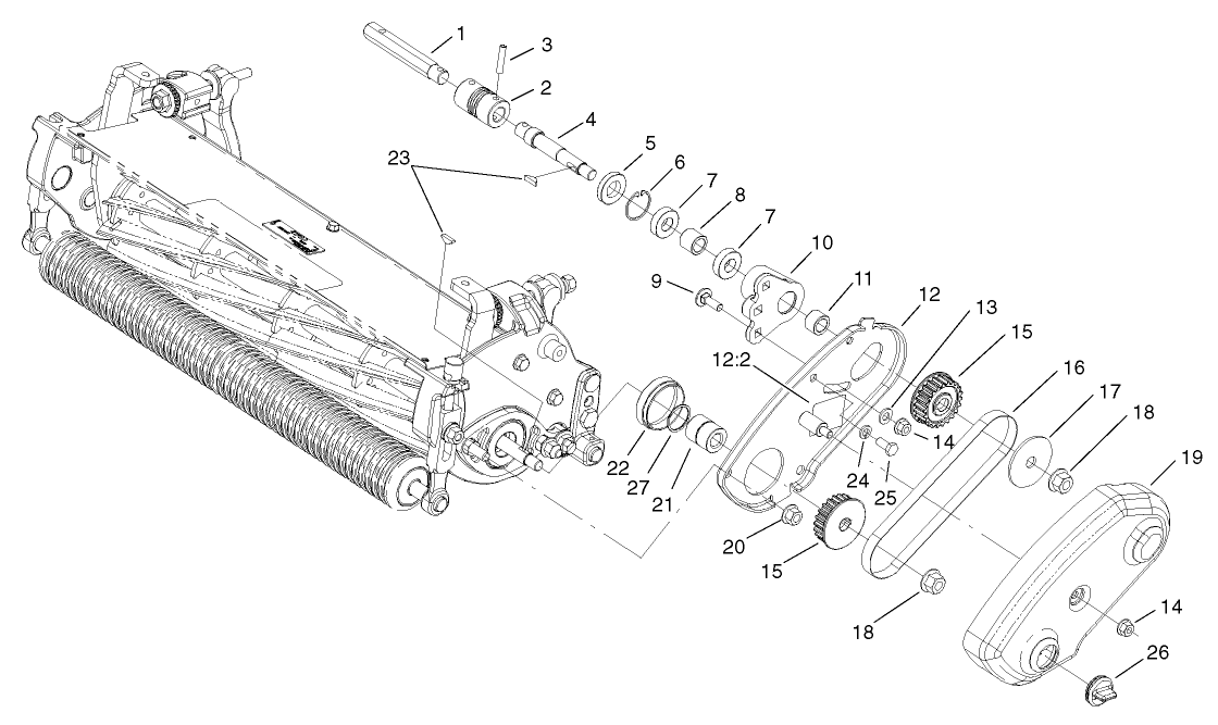 Reel Drive Assembly