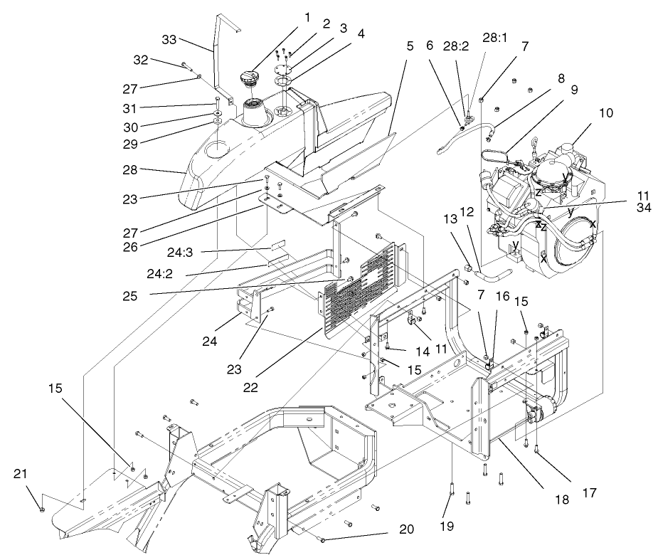 Engine Installation and Fuel Assembly