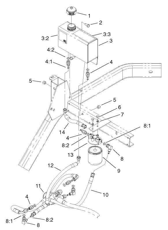 Hydraulic #1 Assembly