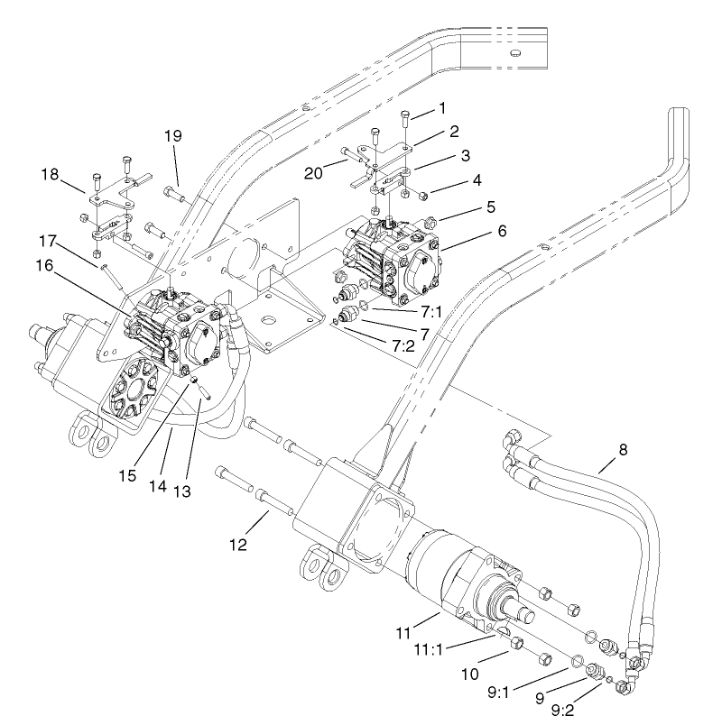 Hydraulic #2 Assembly