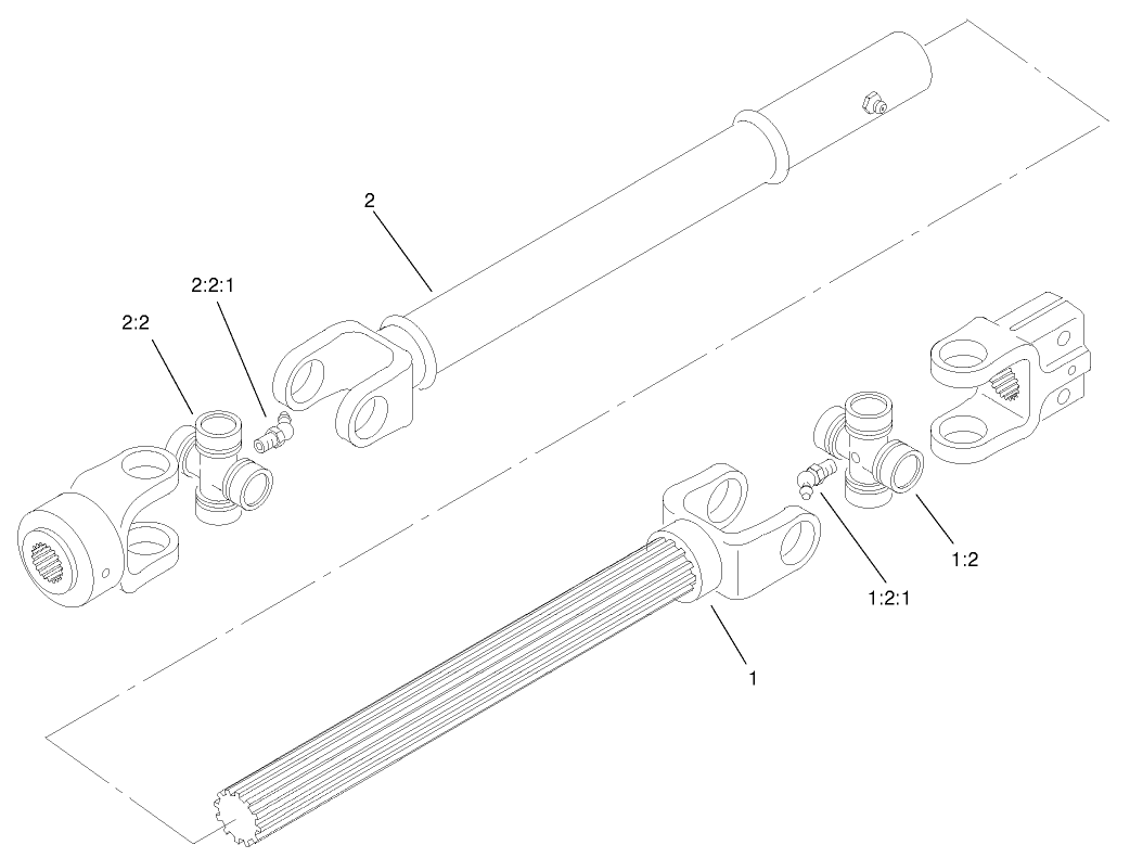 Drive Shaft Assembly No. 94-4722