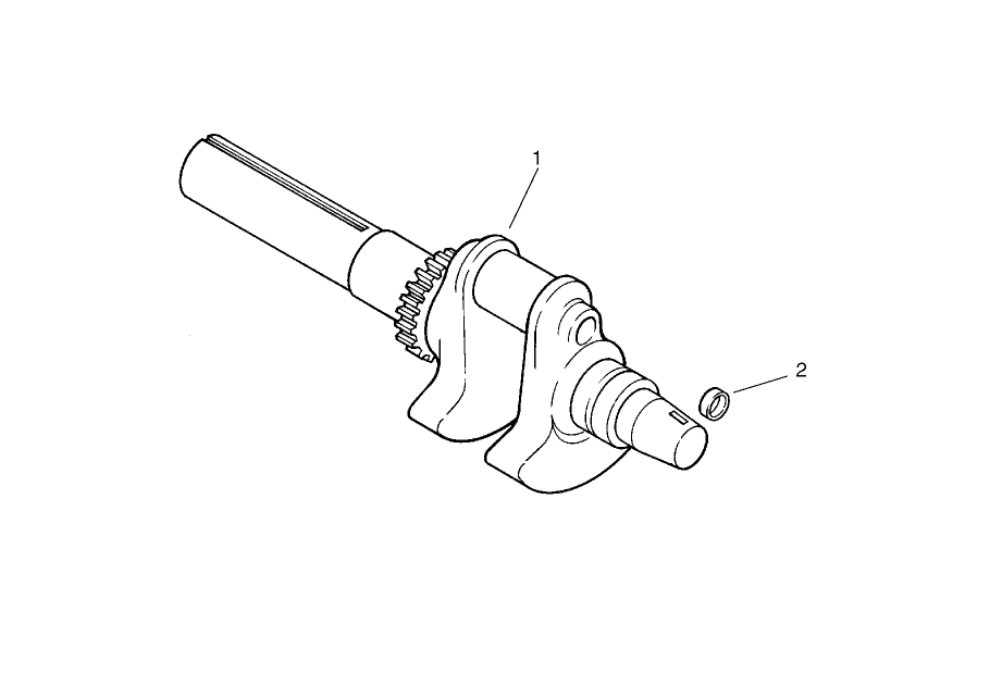 Group 1-Crankshaft Assembly Kohler CH20S PS-64675