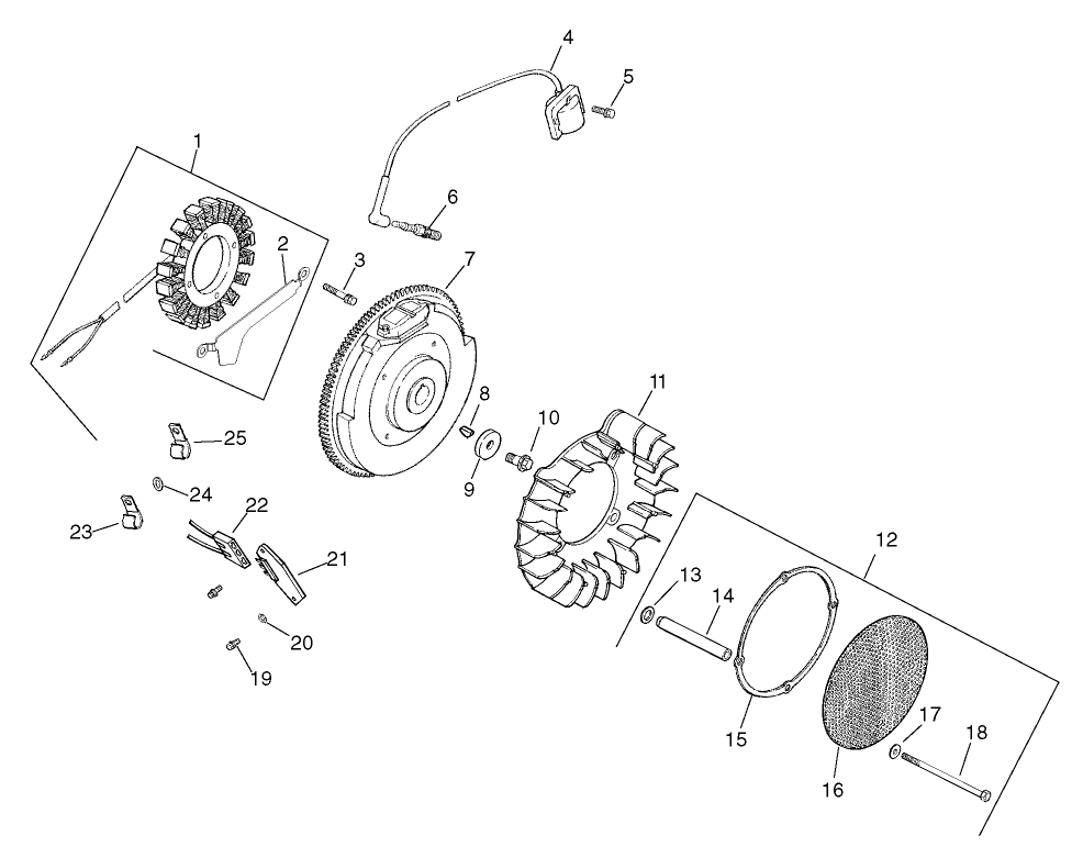 Group 5-Ignition/Electrical Assembly Kohler CH20S PS-64675