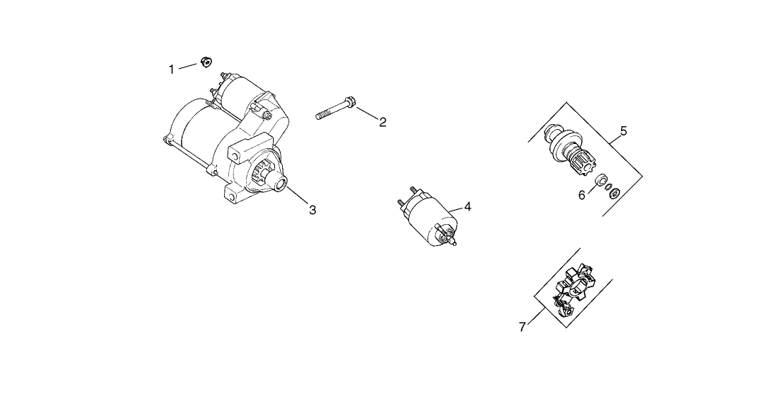 Group 7-Starter Assembly Kohler CH20S PS-64675