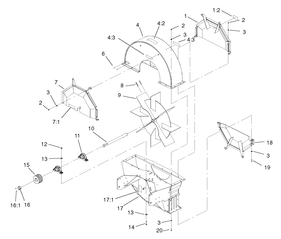 Housing and Impeller Assembly