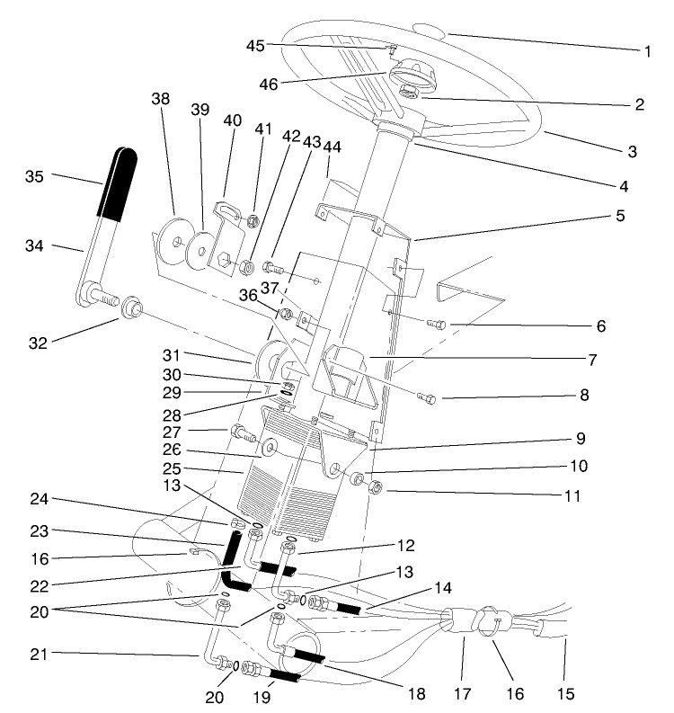 Power Steering Assembly