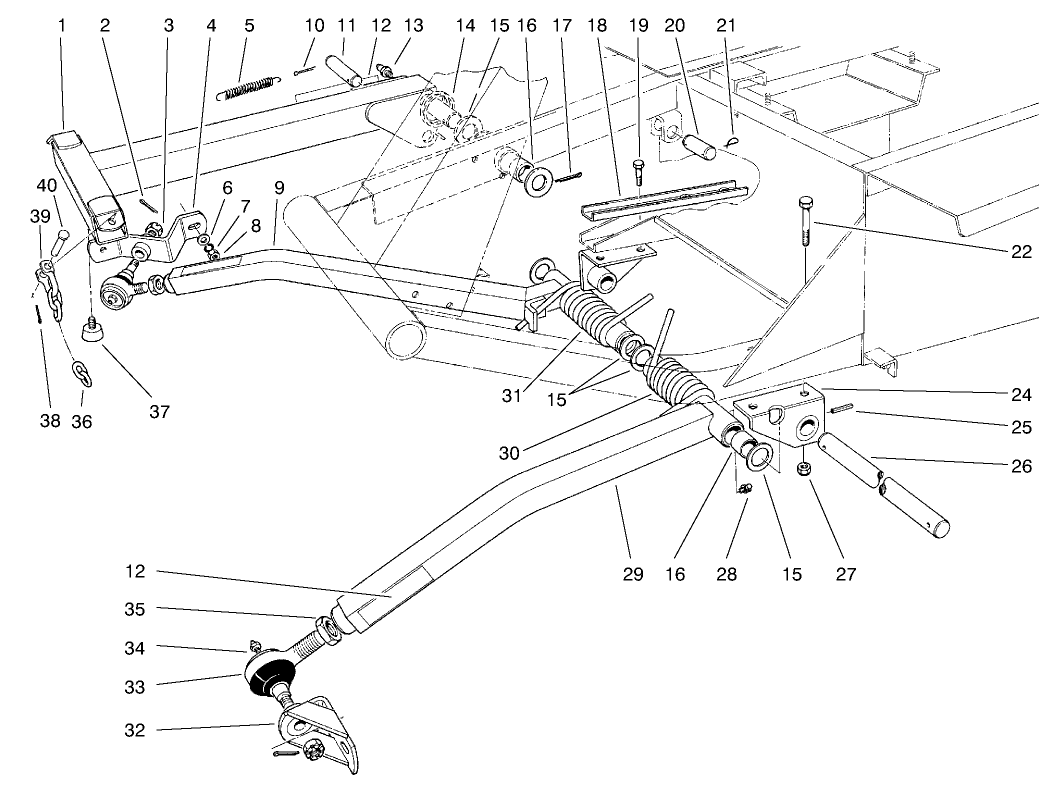Push Arm Assembly