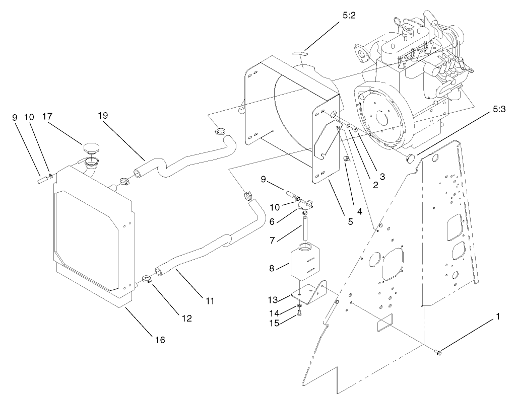 Radiator Mount Assembly