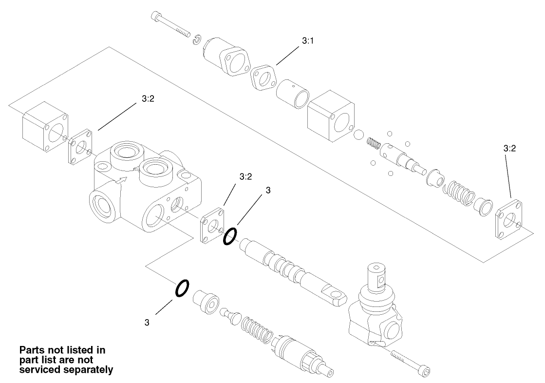 Hydraulic Valve Assembly No. 99-3077