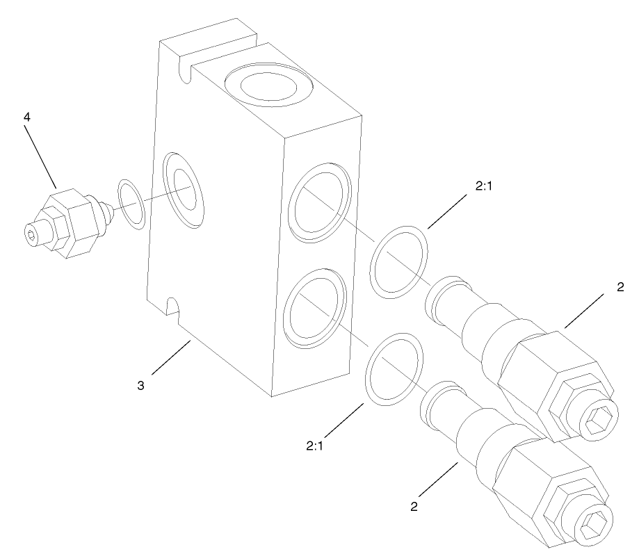 Counterbalance Valve Assembly No. 99-3040