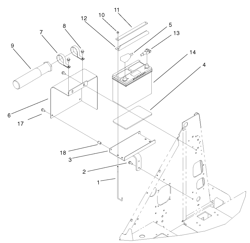 Battery Mount Assembly