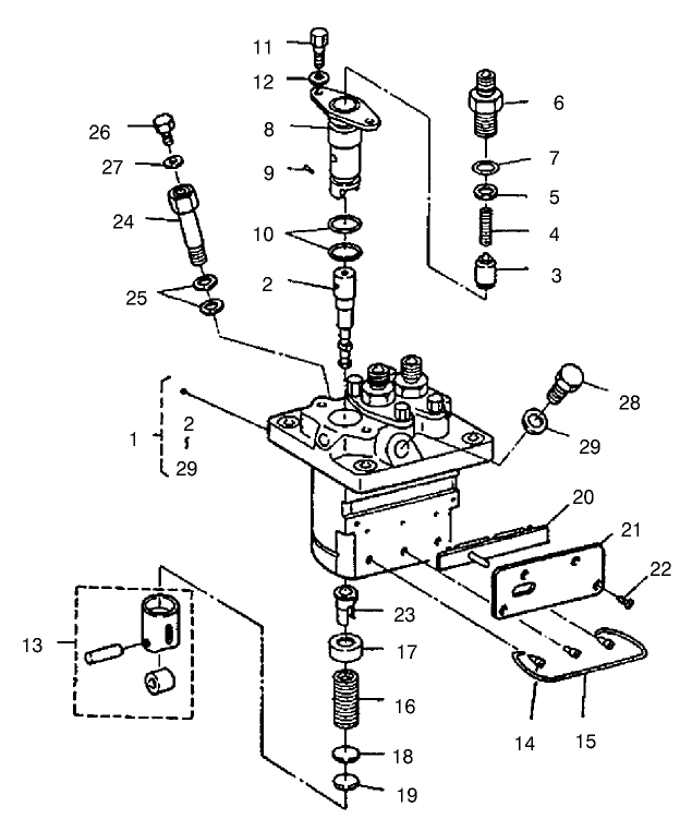 Injection Pump (Complete Parts)