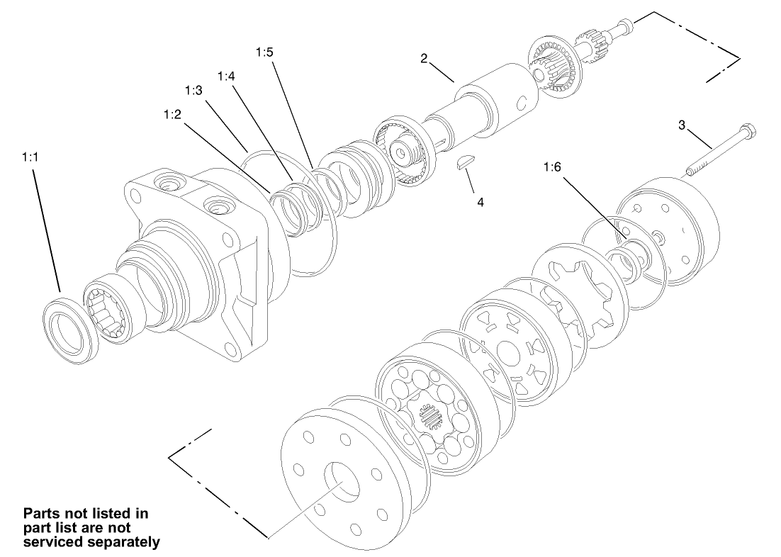 Hydraulic Motor Assembly No. 99-3052