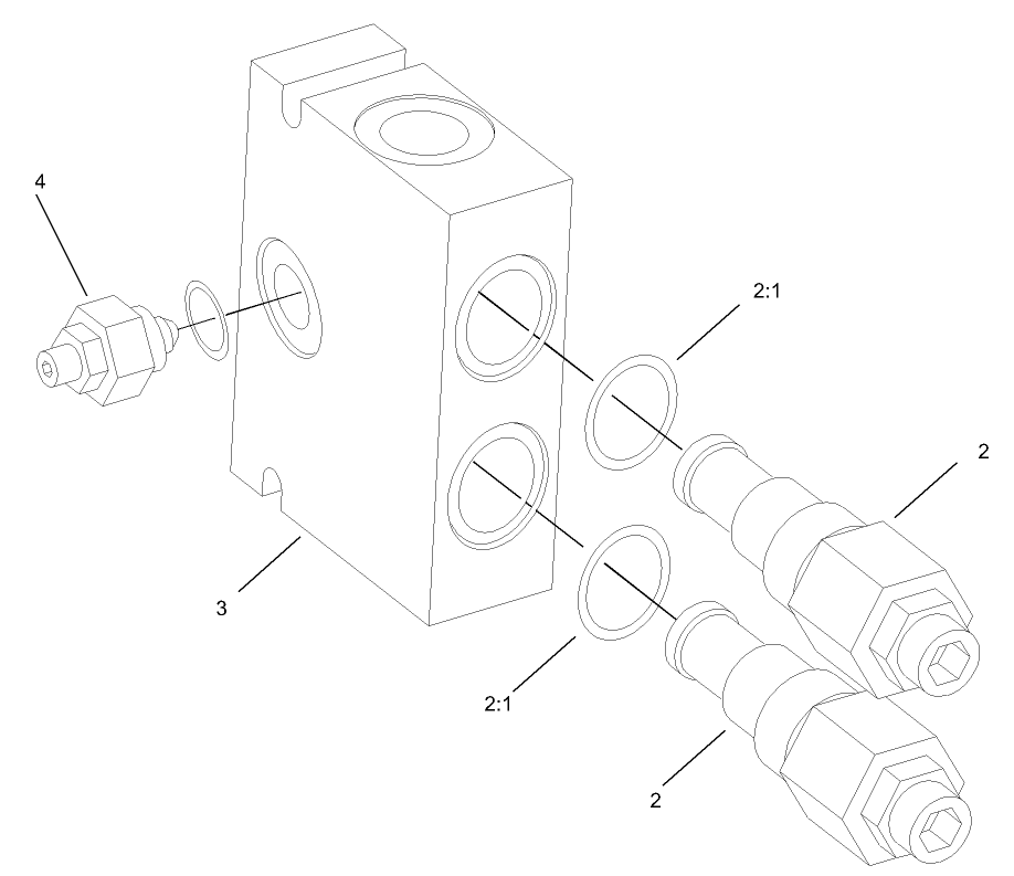 Counterbalance Valve Assembly No. 99-3040