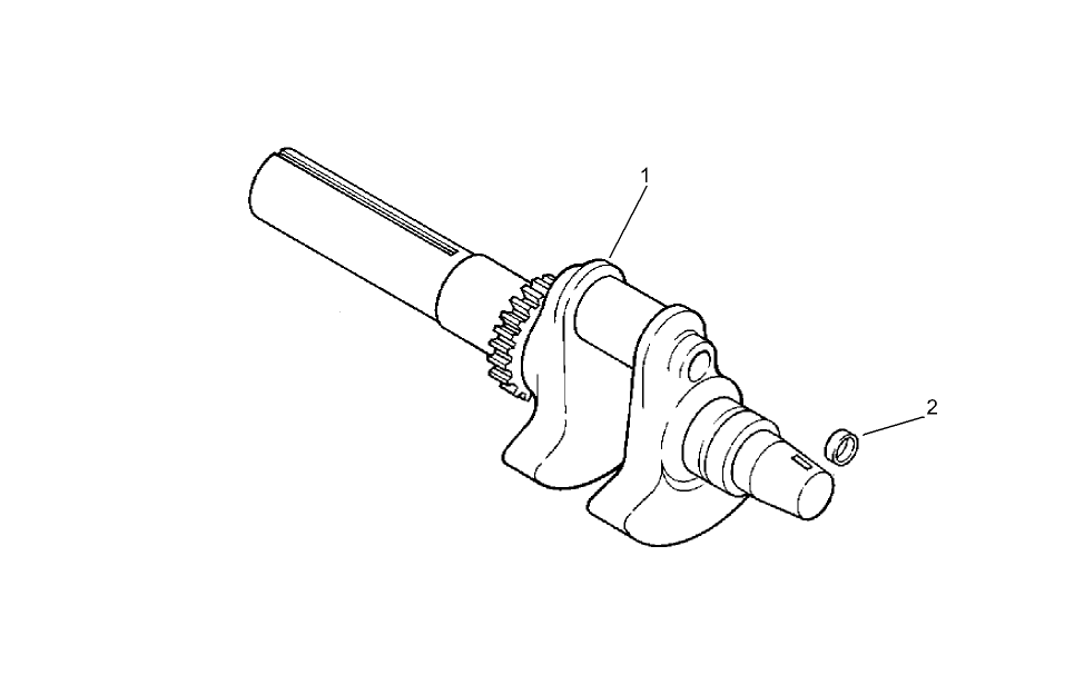 Crankshaft Assembly Kohler CH23S-76549