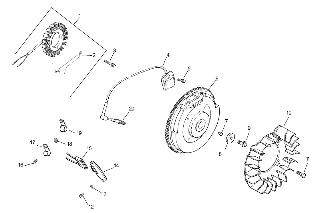 Ignition / Electrical Assembly Kohler CH23S-76549