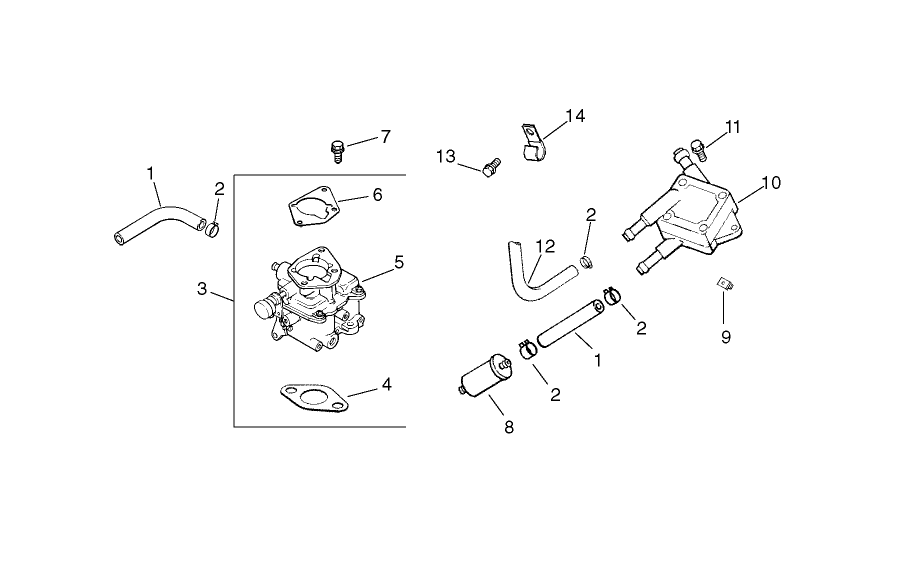 Fuel System Assembly  Kohler CH20S-64667