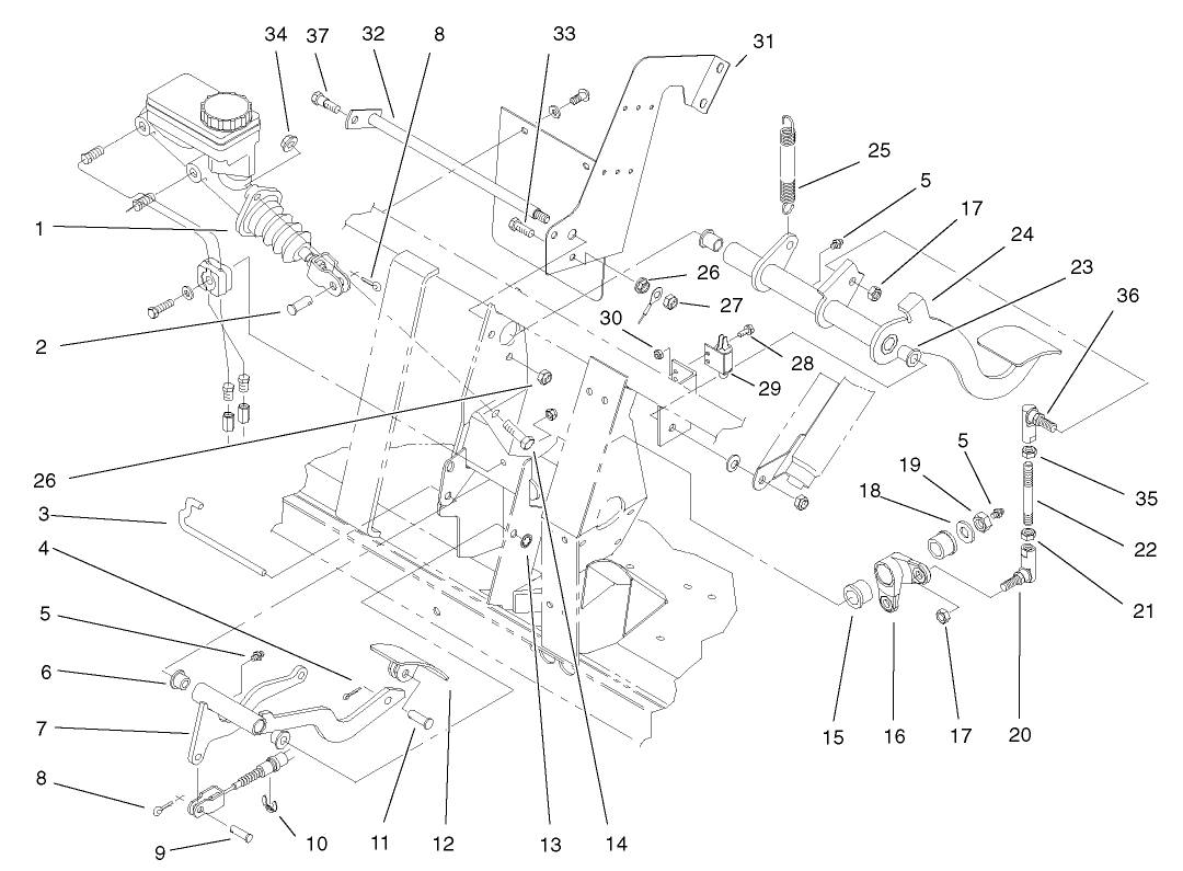 Brake and Accelerator Assembly