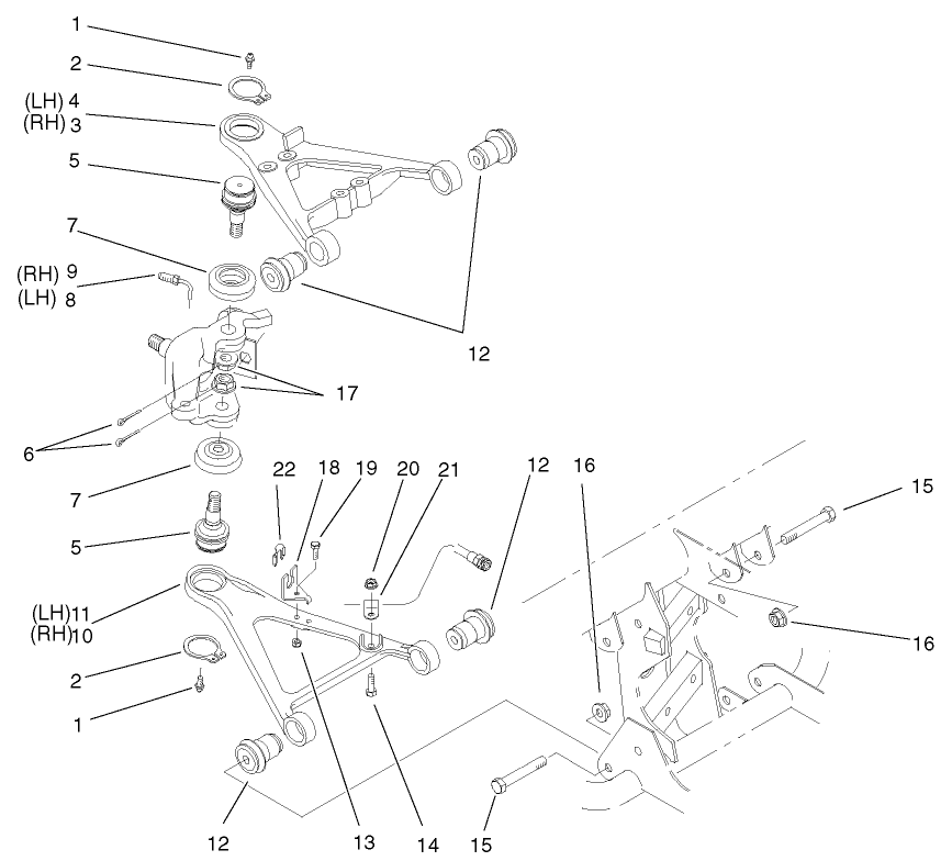Front Control Arm Assembly