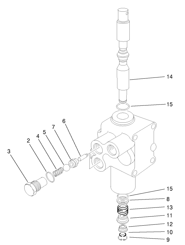 Hydraulic Valve Assembly No. 43-1710-01