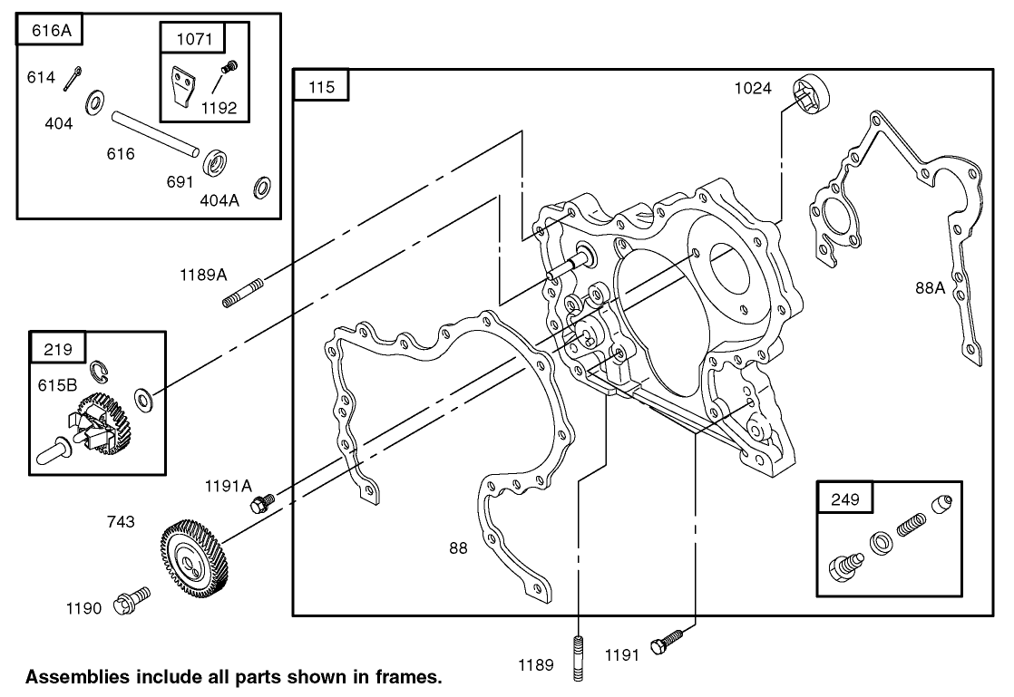 Gear Housing Assembly