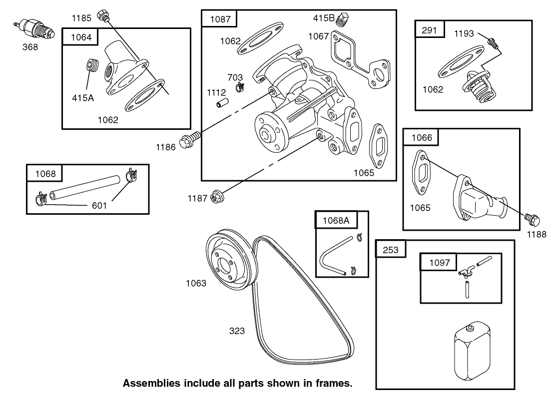 Water Pump Assembly