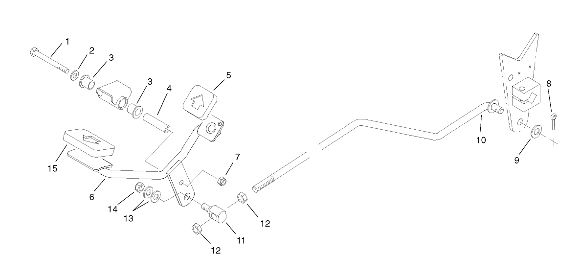 Traction Pedal Assembly