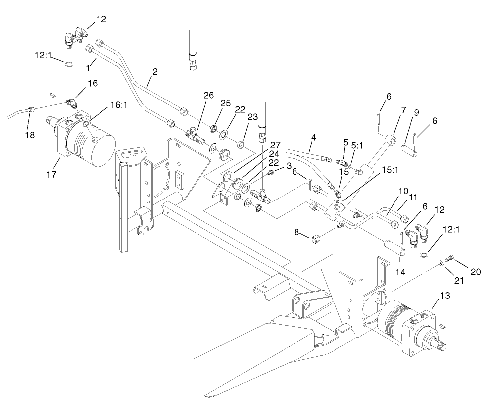 Rear Wheel Drive Assembly