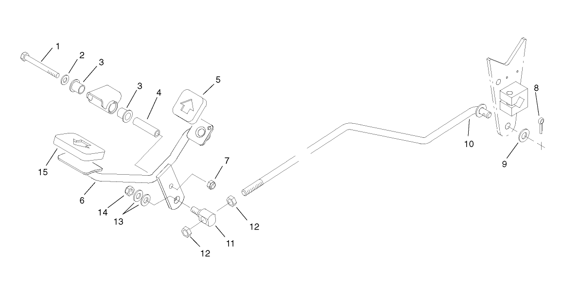 Traction Pedal Assembly