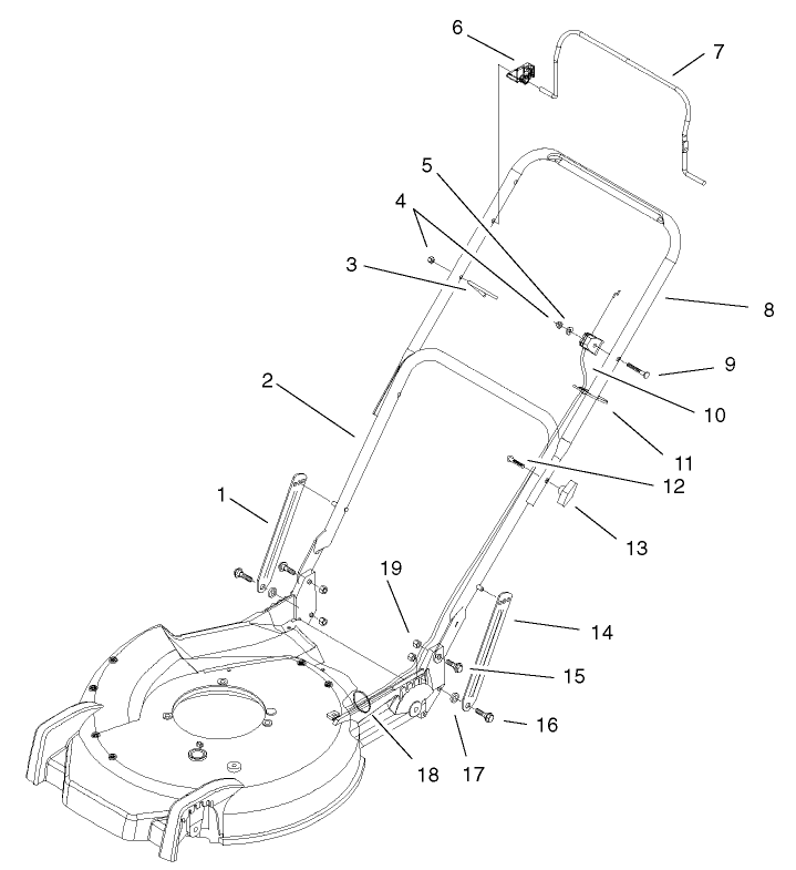 Handle and Control Assembly